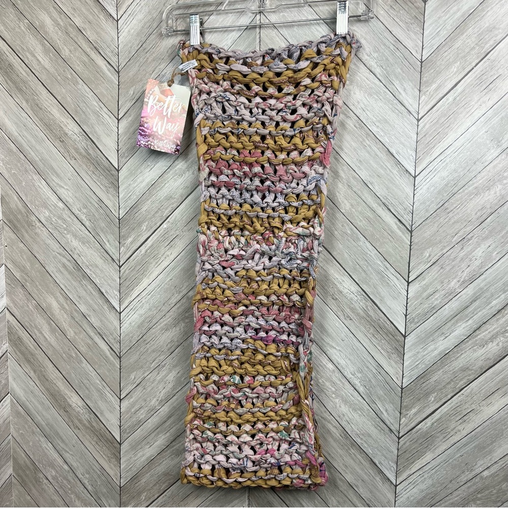 NWT Better Way Crochet Infinity Scarf